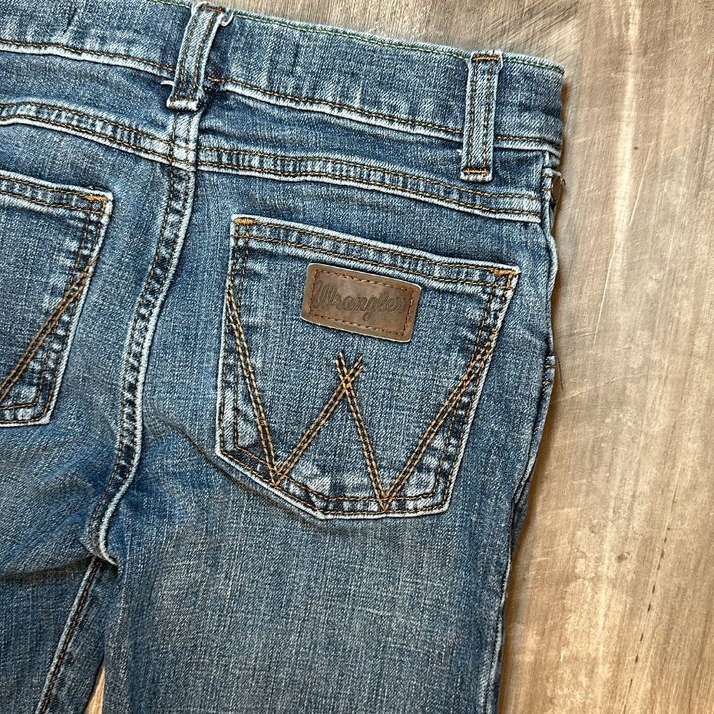 Wrangler Retro Slim Straight Jeans - 10 Slim - Picture 4 of 7